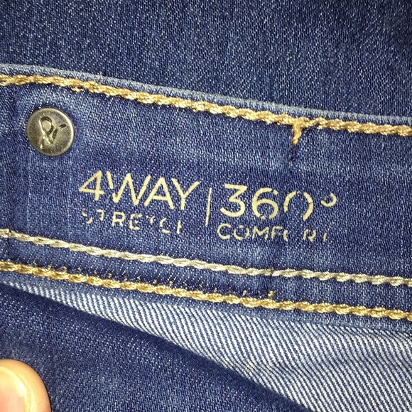 DL 1961 Grace High Rise Straight Mosh Jeans - Picture 3 of 5